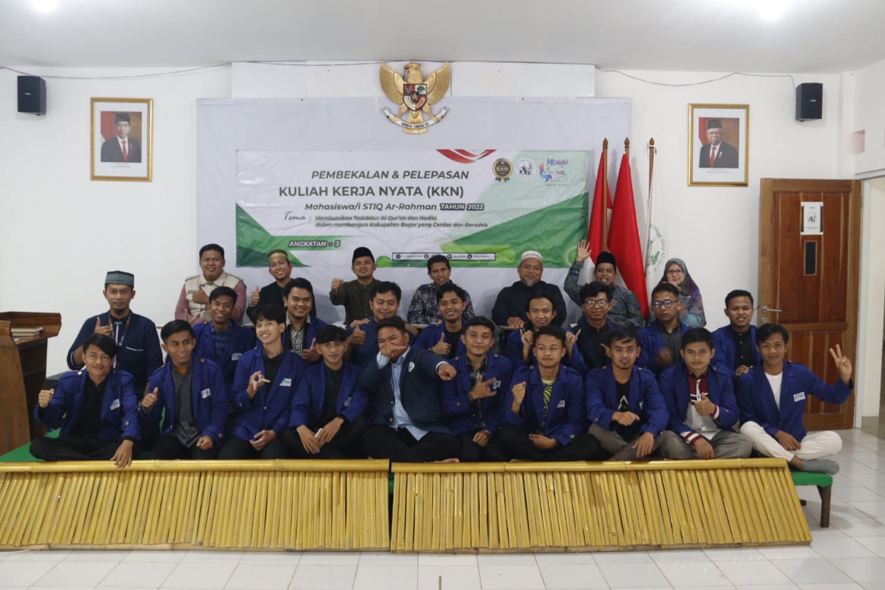 Sambut Milad AQL, STIQ Ar-Rahman Kirim Mahasiswa KKN ke 14 Desa